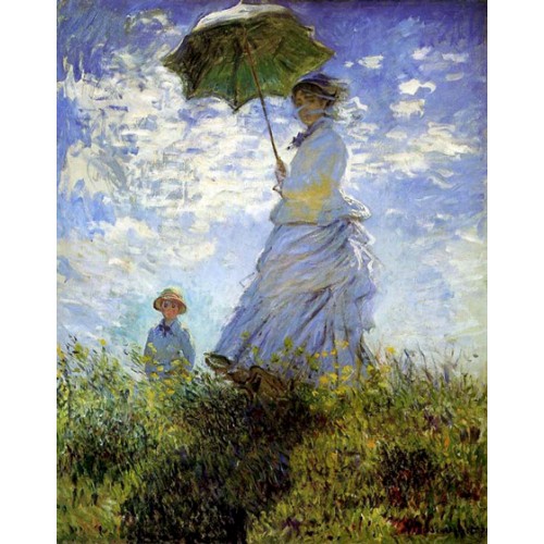 Claude Monet 'Woman With a Parasol'