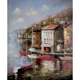 Small Pier with Boats I